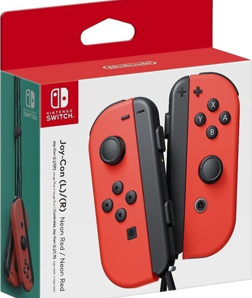 Игровой контроллер Joy-Con Nintendo Switch Neon Red