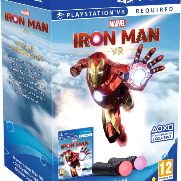 PS4 VR Move Motion Controller Marvel’s Iron Man Bundle (eng, ru)