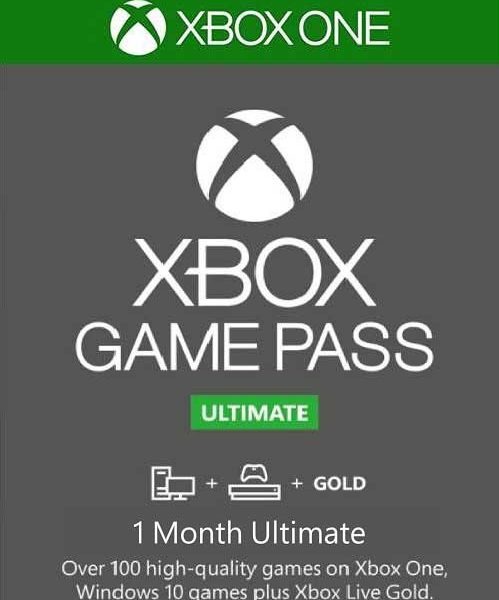 XBox Gamepass Ultimate 1 месяц