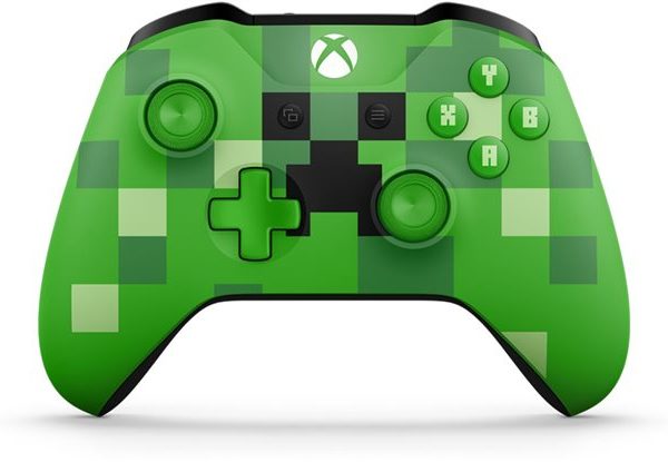 Беспроводной джойстик XBox One Minecraft Creeper (новая модель)