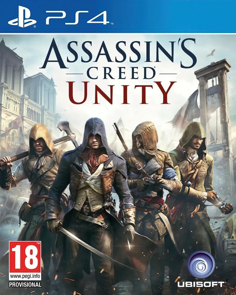 PS4 Assassin's Creed Unity (eng, ru)
