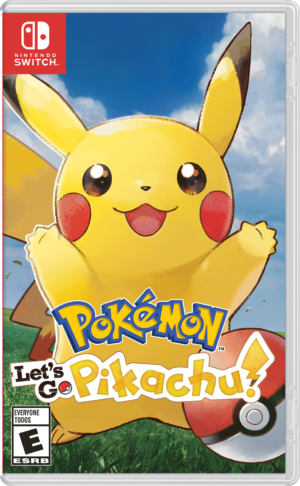 Pokemon Let’s Go Pikachu Nintendo Switch (английская версия)