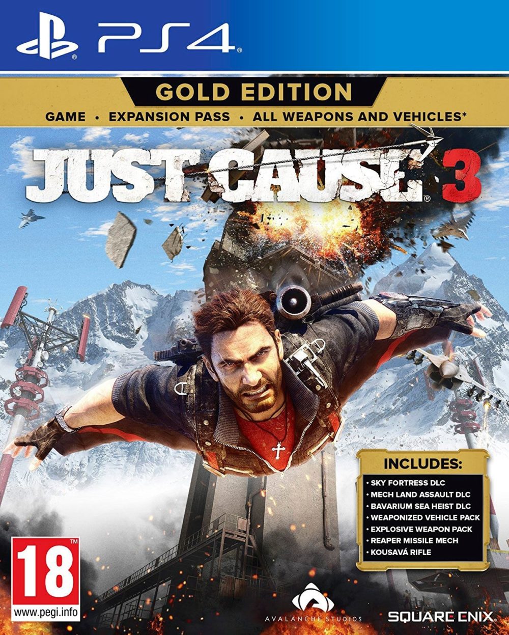 PS4 Just Cause 3 Gold Edition (eng, ru)