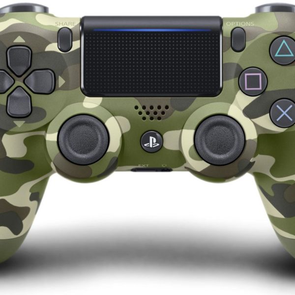 Беспроводной джойстик Dualshock 4 Green Camouflage V2