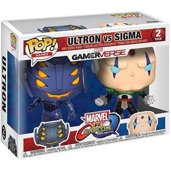 Funko POP! Vinyl 2-Pack: Cap vs. Mavl: Ultron vs Sigma 22779
