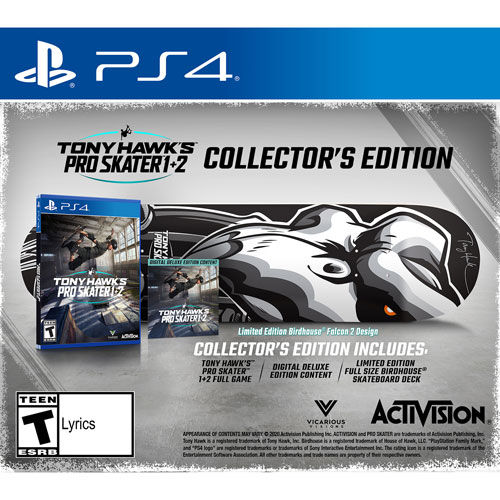 PS4 Tony Hawk's Pro Skater 1+2 Collector's Edition (eng)