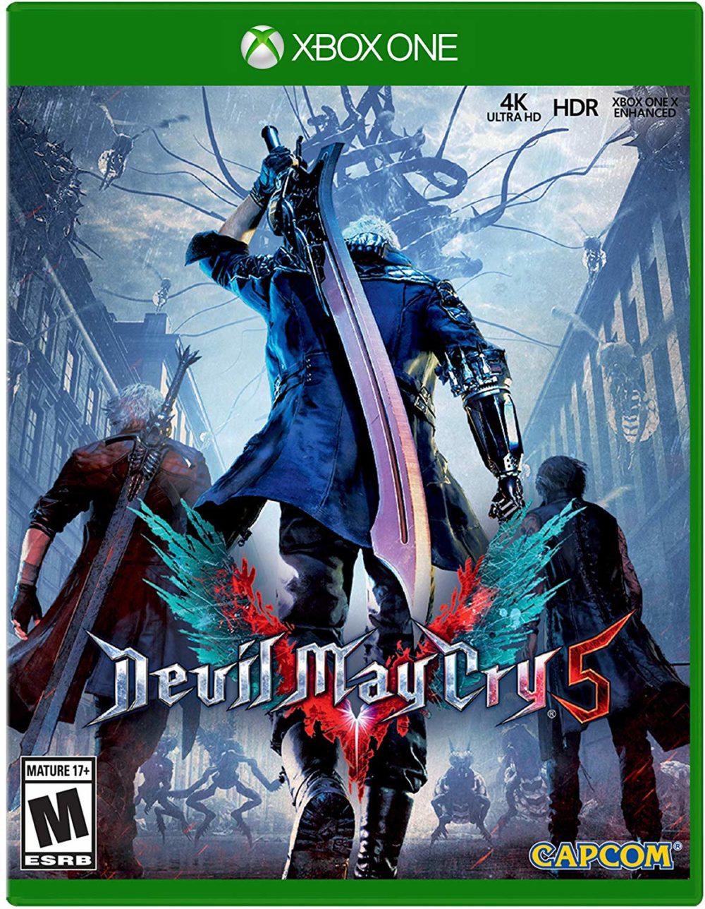 XBox One Devil May Cry 5 Lenticular Sleeve (eng, ru sub)