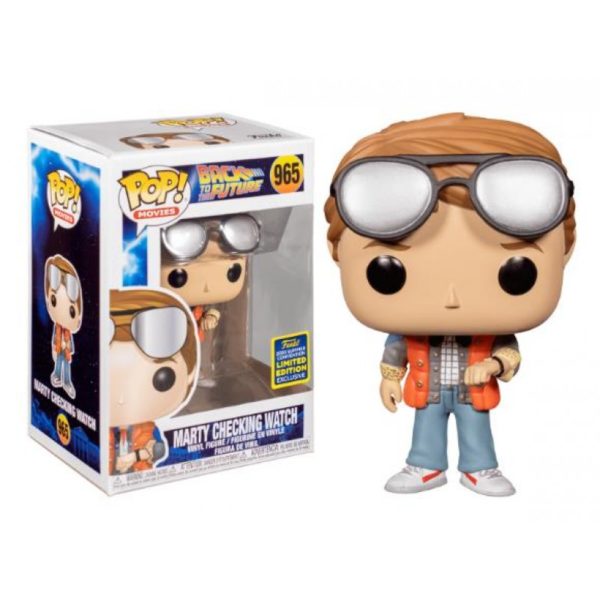 Funko POP! Vinyl: SDCC :BTTF: Marty checking Watch (Exc) 48907