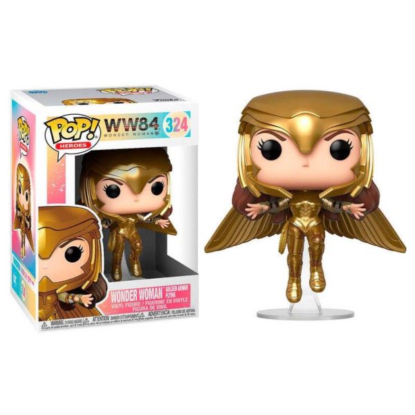 Funko POP! Vinyl: DC: 84: Wonder Woman (Gold Flying Pose) (MT) 46660