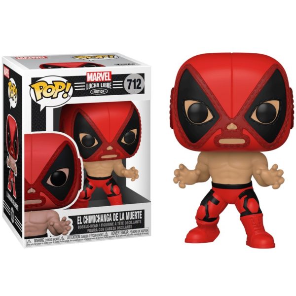 Funko POP! Bobble: Marvel: Luchadores: Deadpool 53874