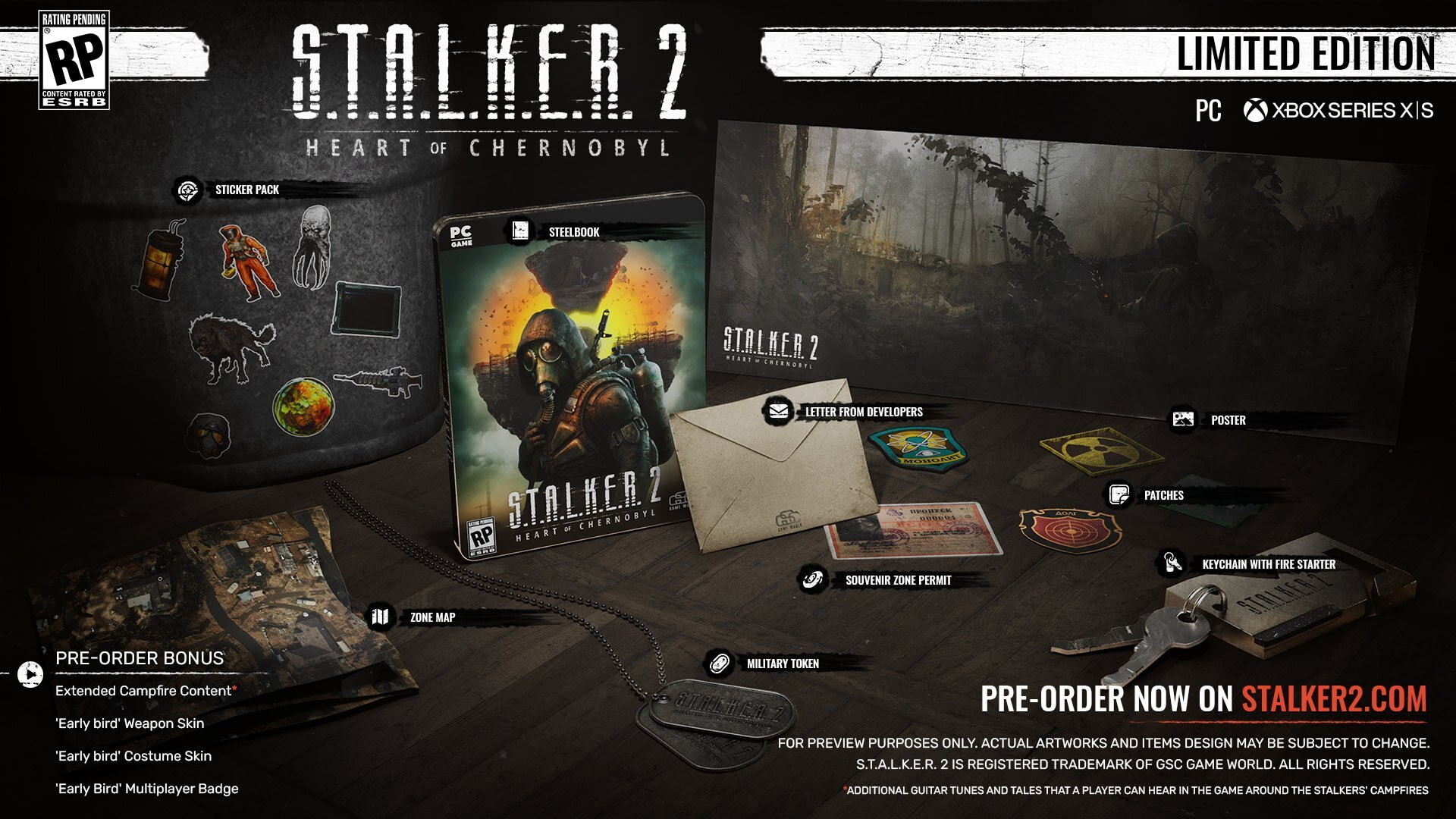 S.T.A.L.K.E.R. 2: Heart of Chernobyl Limited Edition - PlayMag: Video Games  and Consoles