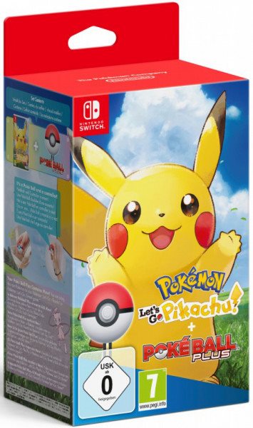 Nintendo Switch Pokemon Let's Go Pikachu + Pokeball Plus (eng)