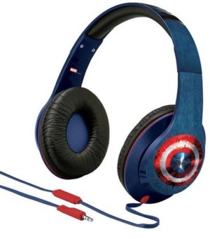 Навушники eKids/iHome MARVEL, Avengers Civil War, Captain America, Mic