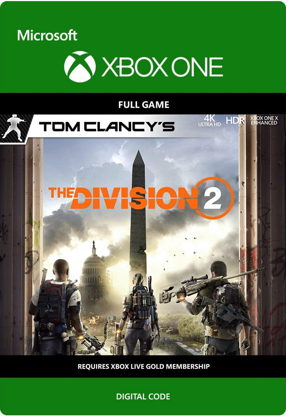 XBox One Tom Clancy's The Division 2 (Код) (eng, ru)