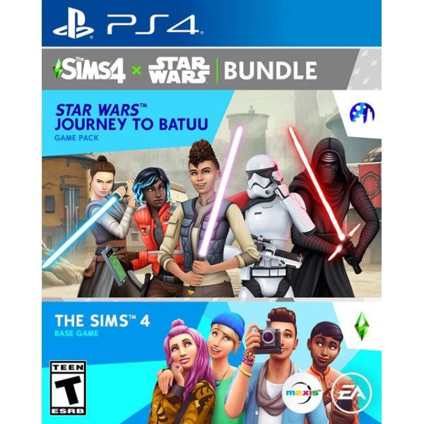 PS4 The Sims 4 + Star Wars: Journey To Batuu (eng, ru sub)