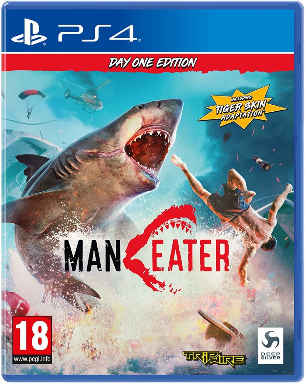 PS4 Maneater Day One Edition (eng, ru sub)