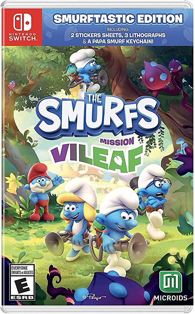 Nintendo Switch The Smurfs: Mission ViLeaf - Smurftastic Edition (eng, ru sub)