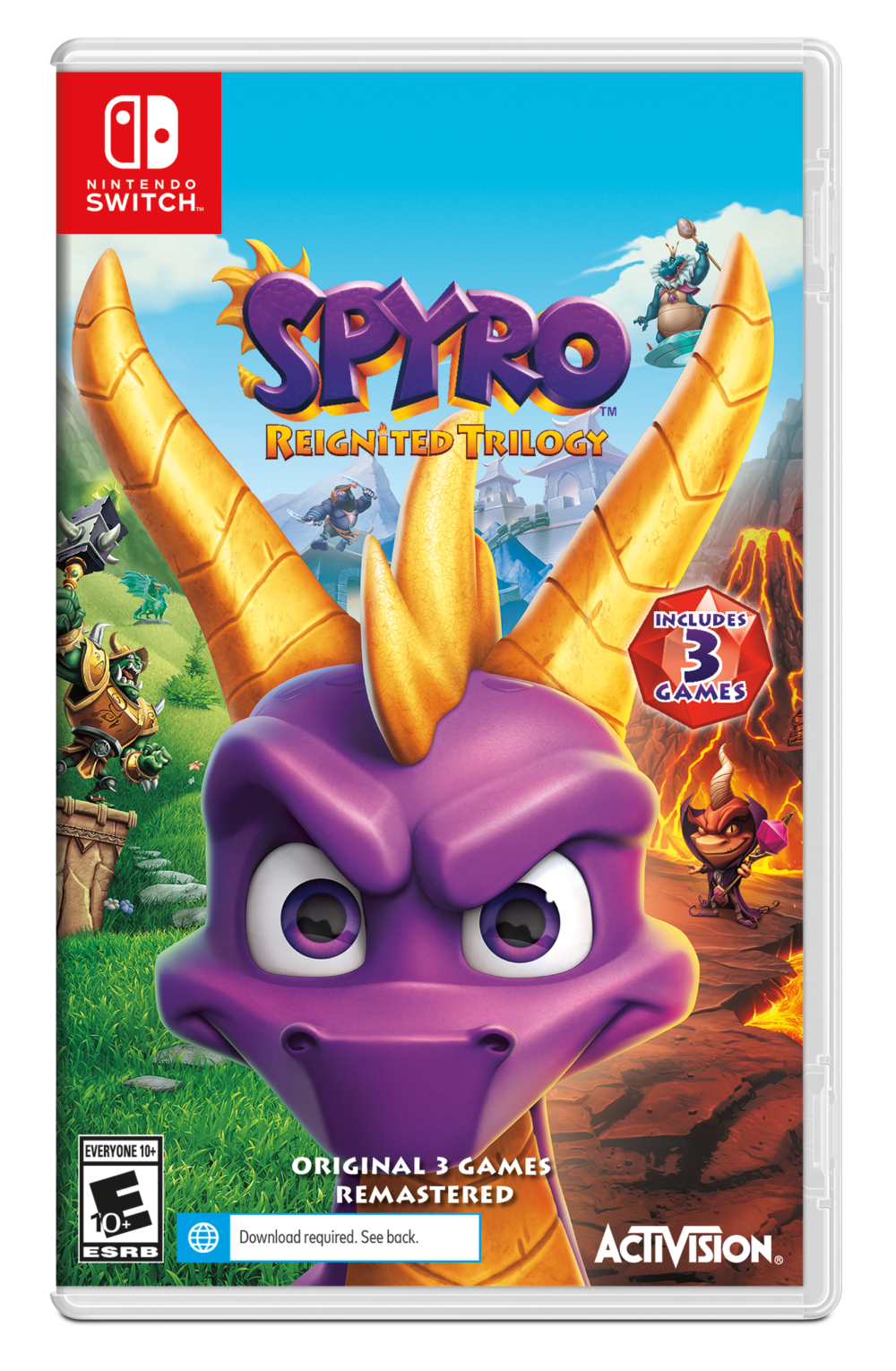 Nintendo Switch Spyro Reignited Trilogy (eng)