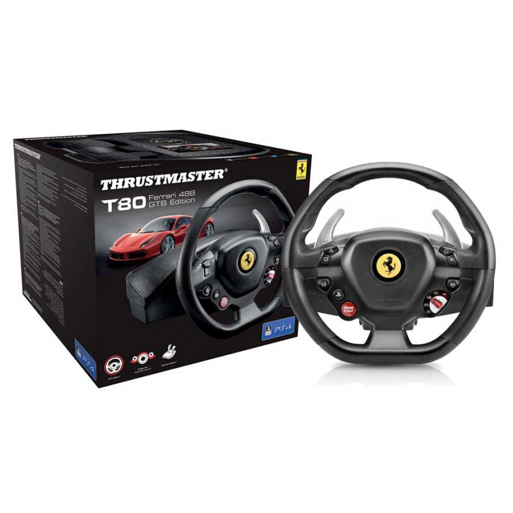 Руль Thrustmaster T80 Ferrari 488 GTB Edition - PlayMag: Video Games and  Consoles