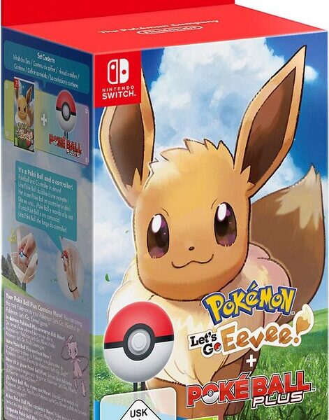 Nintendo Switch Pokemon: Let’s Go, Eevee! + Poké Ball Plus Pack (eng)