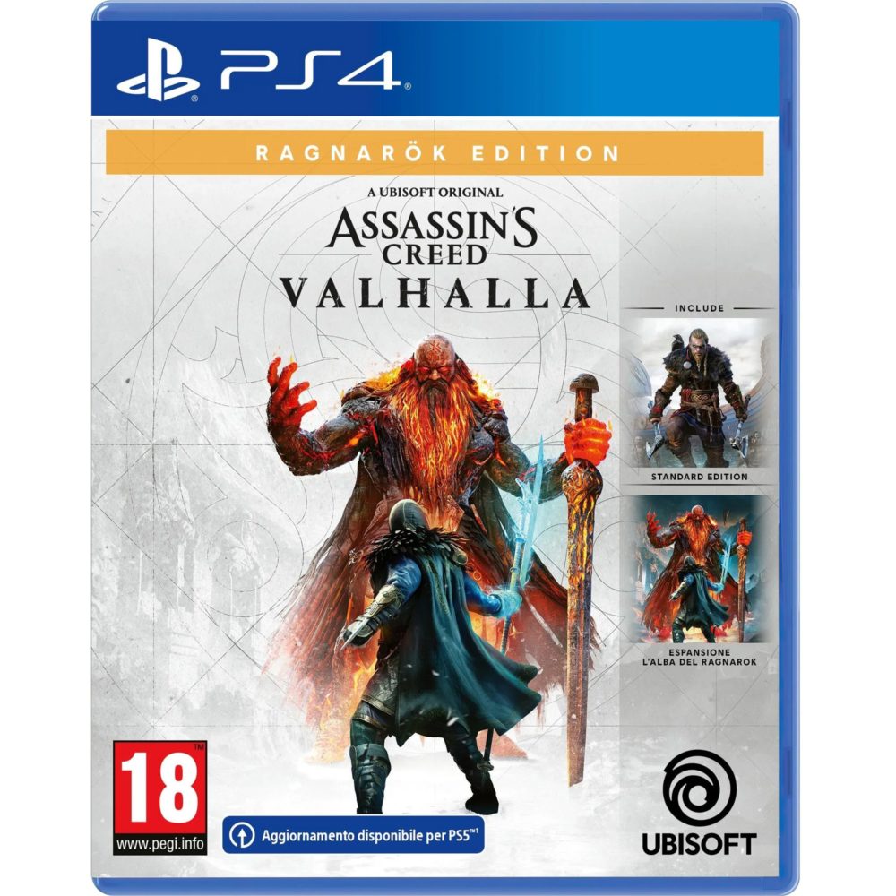 PS4 Assassin's Creed Valhalla Ragnarok Edition (eng, ru)