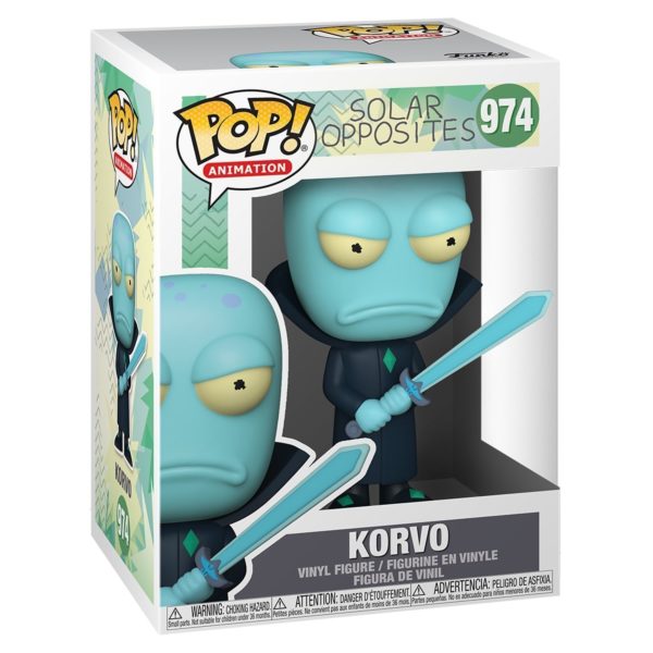 Funko POP! Animation Solar Opposites Korvo 55794 (56952)