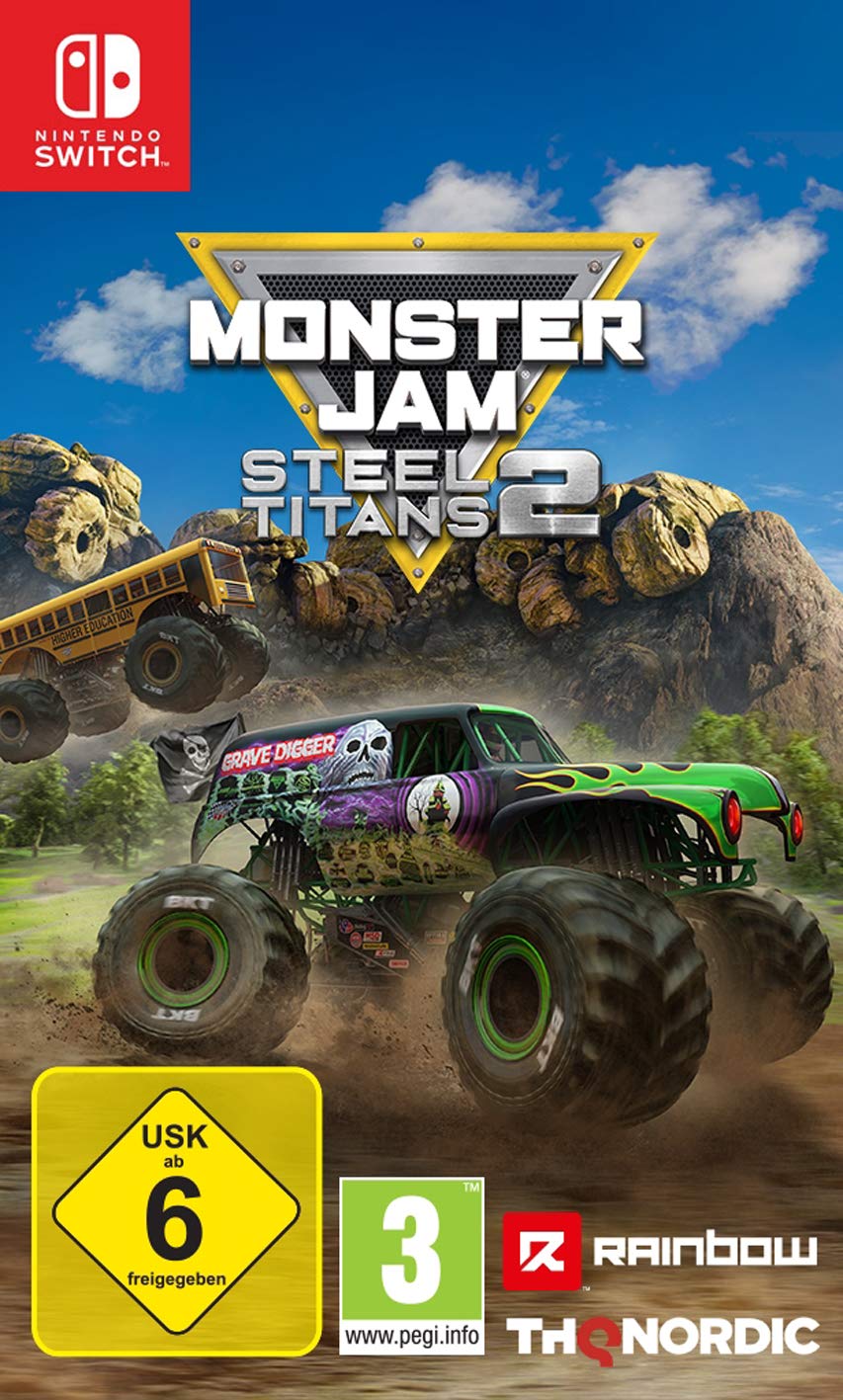 Nintendo Switch Monster Jam Steel Titans 2 (eng, ru sub)