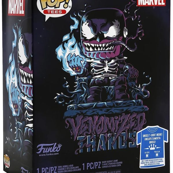Набір Фігурка+Футболка Funko POP and Tee: Venom Thanos (S) 45460