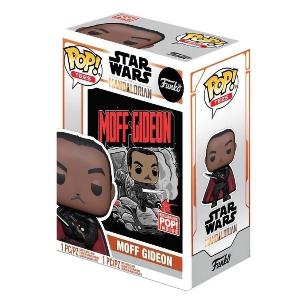 Набір Фігурка+Футболка Funko POP and Tee Star Wars Mandalorian Moff Gideon 52702 (UT-53542)