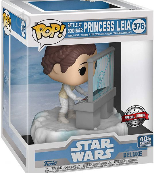 Funko POP! Deluxe Bobble Star Wars Leia (Exc) 45901