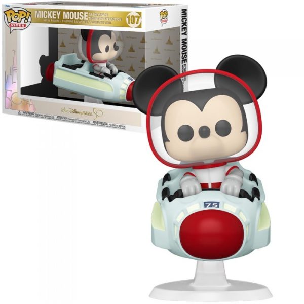 Funko POP! Rides Disney WDW50 Mickey Mouse at The Space Mountain Attraction 45343