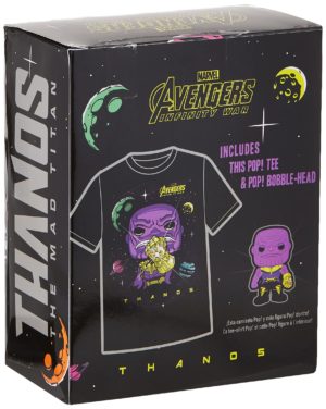 Набор Фигурка+Футболка Funko POP and Tee: Infinity War: Thanos (M) 33455