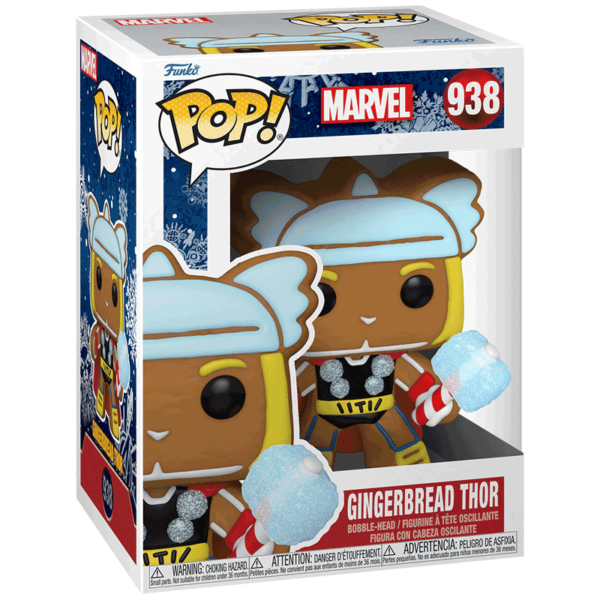 Funko POP! Bobble Marvel Holiday Gingerbread Thor 50663