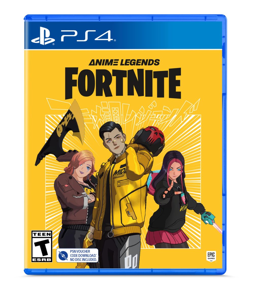 PS4 Fortnite Anime Legends (Ваучер)