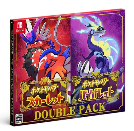 Nintendo Switch Pokemon Scarlet & Pokemon Violet Double Pack