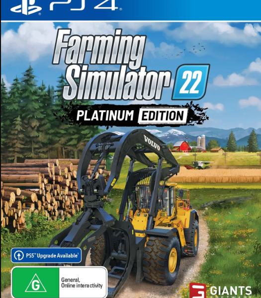 PS4 Farming Simulator 22 Platinum Edition (eng, ru sub)