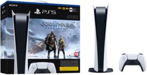PlayStation 5 Digital Edition 825 GB+PS5 God of War: Ragnarok (код)