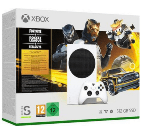 XBOX Series S 512 GB Fortnite + Rocket League + FALLGUYS Bundle