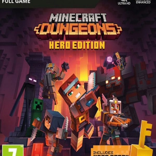 Уживані XBox One Minecraft Dungeons Hero Edition (eng, ru sub)
