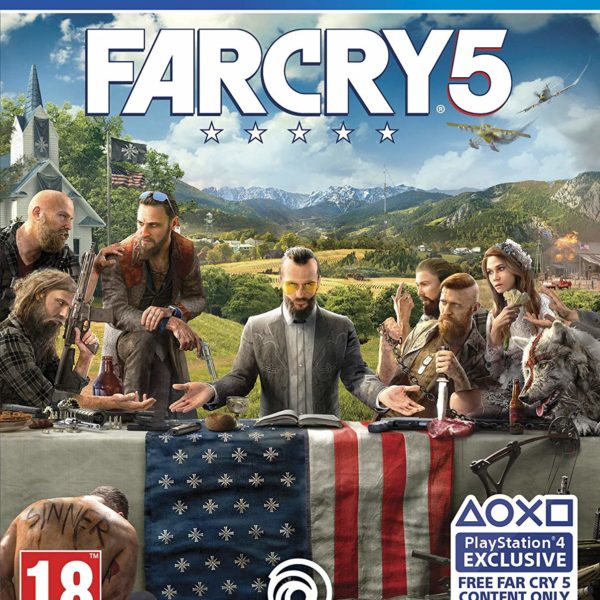 Б/У PS4 Far Cry 5 (eng, ru)