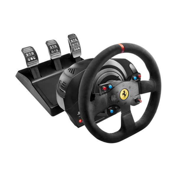 Кермо Thrustmaster T300 Ferrari Integral RW Alcantara edition Black (4160652)