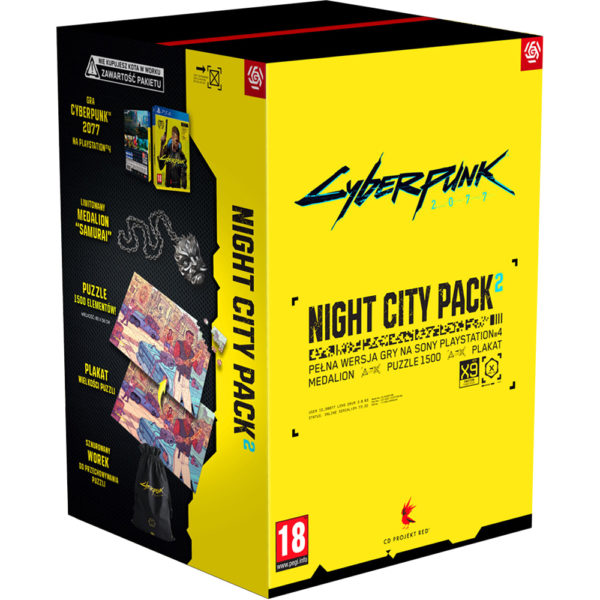 PS4 Cyberpunk 2077 Night City Pack V2