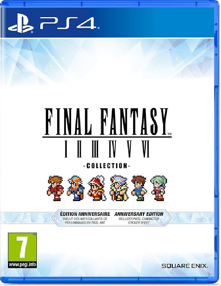 PS4 Final Fantasy I-VI Pixel Collection Anniversary Edition (eng, ru sub)