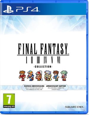 Final Fantasy I-VI Pixel Collection Anniversary Edition PS4 (російські субтитри)