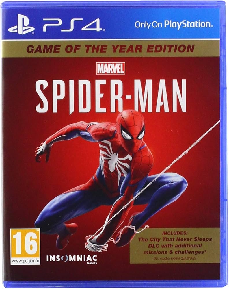 PS4 Marvel Spider-Man: Game of the Year Edition (eng, ru)