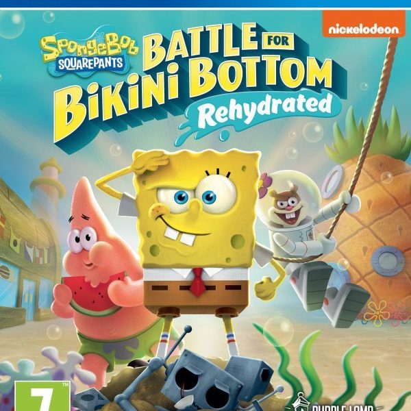 Б/У PS4 SpongeBob SquarePants: Battle for Bikini Bottom – Rehydrated (eng, ru sub)