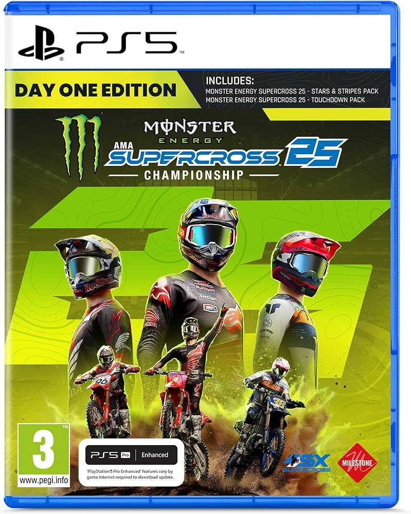 PS5 Monster Energy Supercross 25 Championship Day One Edition (eng)