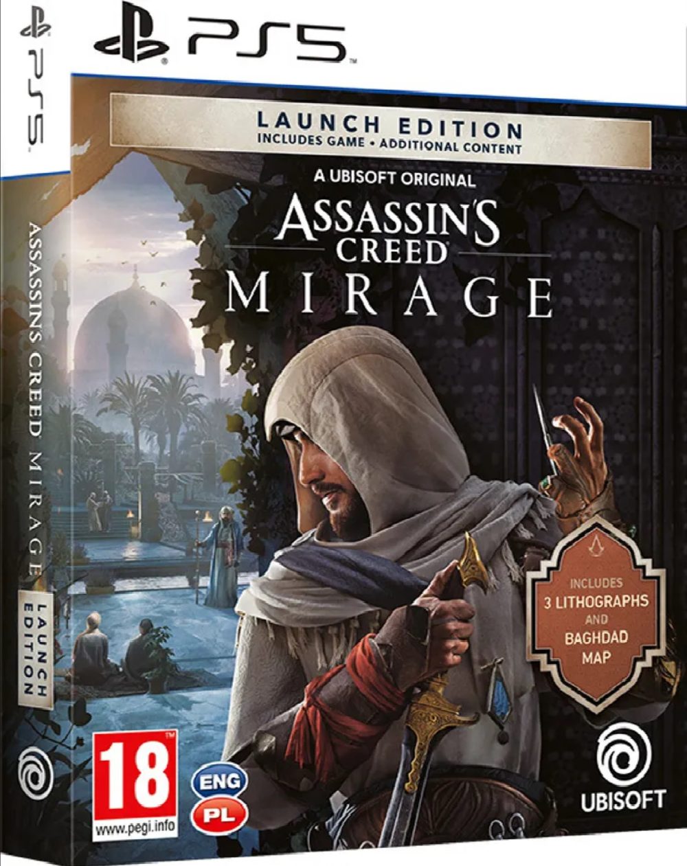 Уживані PS5 Assassin's Creed Mirage Launch Edition (eng)