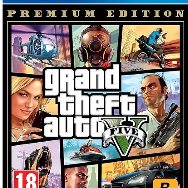 GTA 5 Premium Edition PS4 (русские субтитры)