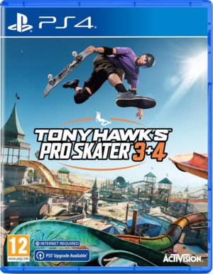 Tony Hawk Pro Skater 3+4 PS4 (англійська версія)